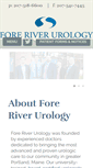 Mobile Screenshot of foreriverurology.com